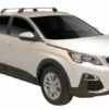 Whispbar Dakdragers (Zilver) Peugeot 3008 5dr SUV met Geintegreerde rails bouwjaar 2016 - e.v.|Complete set dakdragers