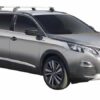 Whispbar Dakdragers (Zilver) Peugeot 5008 5dr SUV met Geintegreerde rails bouwjaar 2017 - e.v.|Complete set dakdragers