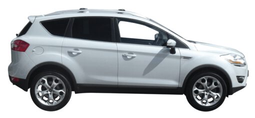 Whispbar Dakdragers Zwart Ford Kuga 5dr SUV met Dakrails bouwjaar 2008-2013 Complete set dakdragers