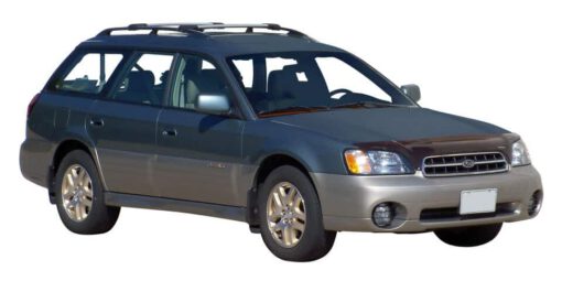 Whispbar Dakdragers Zwart Subaru Outback 5dr Wagon met Dakrails bouwjaar 2000-2003 Complete set dakdragers