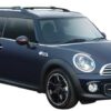 Whispbar Dakdragers Zwart Mini Clubman 5dr Estate met Dakrails bouwjaar 2008-e.v. Complete set dakdragers