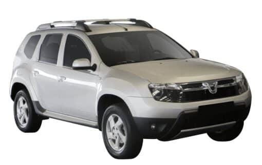 Whispbar Dakdragers Zwart Dacia Duster 5dr SUV met Dakrails bouwjaar 2010-2013 Complete set dakdragers