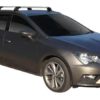 Whispbar Dakdragers (Black) Seat Leon ST 5dr Estate met Geintegreerde rails bouwjaar 2017 - e.v.|Complete set dakdragers