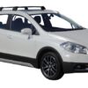 Whispbar Dakdragers (Black) Suzuki SX4 S-Cross 5dr SUV met Geintegreerde rails bouwjaar 2014 - 2016|Complete set dakdragers