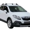 Whispbar Dakdragers (Zilver) Vauxhall Mokka 5dr SUV met Geintegreerde rails bouwjaar 2013 - 2016|Complete set dakdragers