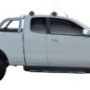 Whispbar Dakdragers (Black) Ford Ranger Super Cab 4dr Ute met Glad dak bouwjaar 2015 - e.v.|Complete set dakdragers