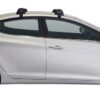 Whispbar Dakdragers (Black) Hyundai Elantra 4dr Sedan met Glad dak bouwjaar 2015 - 2016|Complete set dakdragers