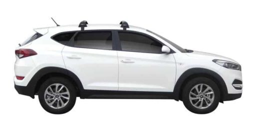 Whispbar Dakdragers (Black) Hyundai Tucson 5dr SUV met Glad dak bouwjaar 2015 - e.v.|Complete set dakdragers