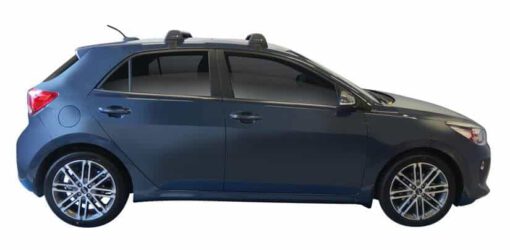 Whispbar Dakdragers (Black) Kia Rio 5dr Hatch met Glad dak bouwjaar 2017 - e.v.|Complete set dakdragers