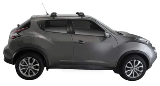 Whispbar Dakdragers (Black) Nissan Juke 5dr SUV met Glad dak bouwjaar 2015 - e.v.|Complete set dakdragers