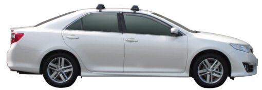 Whispbar Dakdragers (Black) Toyota Camry 4dr Sedan met Glad dak bouwjaar 2012 - e.v.|Complete set dakdragers