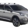 Whispbar Dakdragers (Zilver) Peugeot 5008 5dr SUV met Geintegreerde rails bouwjaar 2017 - e.v.|Complete set dakdragers