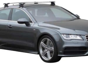 Whispbar Dakdragers (Black) Audi A7/S7/RS7 Sportback 5dr Hatch met Glad dak bouwjaar 2011 - e.v.|Complete set dakdragers