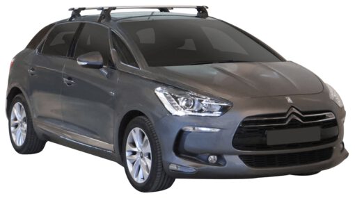 Whispbar Dakdragers (Black) Citroen DS5 5dr Hatch met Glad dak bouwjaar 2012 - 2015|Complete set dakdragers