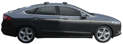 Whispbar Dakdragers (Black) Ford Mondeo 5dr Hatch met Glad dak bouwjaar 2014 - e.v.|Complete set dakdragers