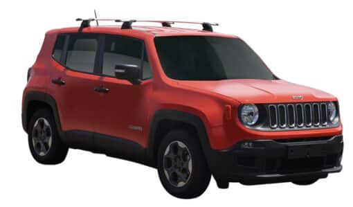 Whispbar Dakdragers (Black) Jeep Renegade Sport 5dr SUV met Glad dak bouwjaar 2015 - e.v.|Complete set dakdragers