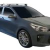 Whispbar Dakdragers (Black) Kia Rio 5dr Hatch met Glad dak bouwjaar 2017 - e.v.|Complete set dakdragers