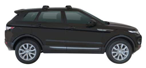 Whispbar Dakdragers (Black) Land Rover Range Rover Evoque 5dr SUV met Glad dak bouwjaar 2011 - e.v.|Complete set dakdragers