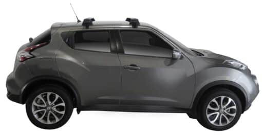 Whispbar Dakdragers (Black) Nissan Juke 5dr SUV met Glad dak bouwjaar 2015 - e.v.|Complete set dakdragers