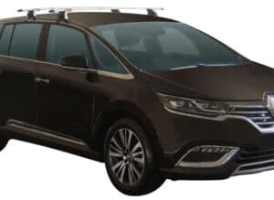 Whispbar Dakdragers (Black) Renault Espace 5dr MPV met Glad dak bouwjaar 2015 - e.v.|Complete set dakdragers