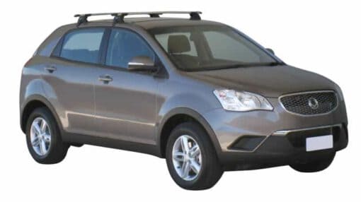 Whispbar Dakdragers (Black) SsangYong Korando 5dr SUV met Glad dak bouwjaar 2011 - e.v.|Complete set dakdragers