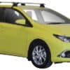 Whispbar Dakdragers (Black) Toyota Auris 5dr Hatch met Glad dak bouwjaar 2015 - e.v.|Complete set dakdragers