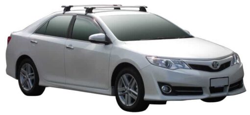 Whispbar Dakdragers (Black) Toyota Camry 4dr Sedan met Glad dak bouwjaar 2012 - e.v.|Complete set dakdragers