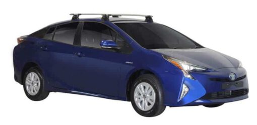 Whispbar Dakdragers (Black) Toyota Prius 5dr Hatch met Glad dak bouwjaar 2016 - e.v.|Complete set dakdragers