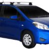 Whispbar Dakdragers (Black) Toyota Yaris 5dr Hatch met Glad dak bouwjaar 2011 - 2014|Complete set dakdragers