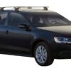 Whispbar Dakdragers (Black) Volkswagen Jetta Mk6 4dr Sedan met Glad dak bouwjaar 2011 - e.v.|Complete set dakdragers