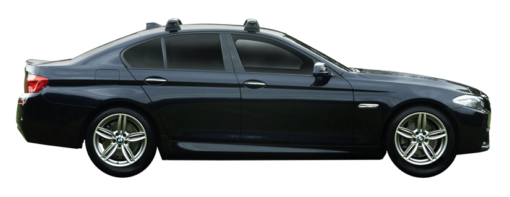 Whispbar Dakdragers (Black) BMW 5 Series F10 4dr Sedan met Vaste bevestigingspunten bouwjaar 2013 - 2017|Complete set dakdragers