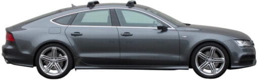 Whispbar Dakdragers (Zilver) Audi A7/S7/RS7 Sportback 5dr Hatch met Glad dak bouwjaar 2011 - e.v.|Complete set dakdragers