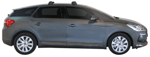 Whispbar Dakdragers (Zilver) Citroen DS5 5dr Hatch met Glad dak bouwjaar 2012 - 2015|Complete set dakdragers