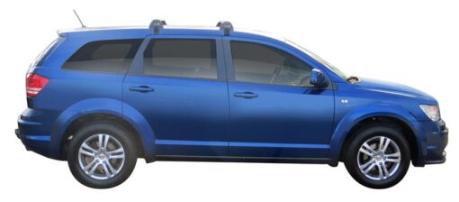Whispbar Dakdragers (Zilver) Fiat Freemont 5dr SUV met Glad dak bouwjaar 2012 - e.v.|Complete set dakdragers