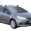 Whispbar Dakdragers (Zilver) Ford Focus 5dr Estate met Glad dak bouwjaar 2011 - e.v.|Complete set dakdragers
