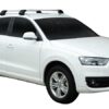 Whispbar Dakdragers (Zilver) Audi Q3/Q3 RS 5dr SUV met Geintegreerde rails bouwjaar 2012 - e.v.|Complete set dakdragers