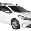 Whispbar Dakdragers (Zilver) Kia Cerato 5dr Hatch met Glad dak bouwjaar 2016 - e.v.|Complete set dakdragers