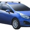 Whispbar Dakdragers (Zilver) Kia Rio 5dr Hatch met Glad dak bouwjaar 2011 - 2015|Complete set dakdragers