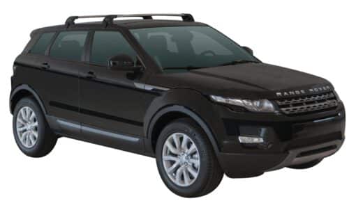 Whispbar Dakdragers (Zilver) Land Rover Range Rover Evoque 5dr SUV met Glad dak bouwjaar 2011 - e.v.|Complete set dakdragers
