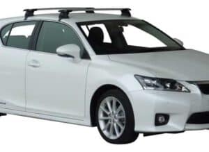 Whispbar Dakdragers (Zilver) Lexus CT 200h 5dr Hatch met Glad dak bouwjaar 2011 - 2013|Complete set dakdragers