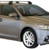 Whispbar Dakdragers (Zilver) Lexus CT 200h 5dr Hatch met Glad dak bouwjaar 2013 - e.v.|Complete set dakdragers