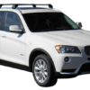 Whispbar Dakdragers (Zilver) BMW X3 5dr SUV met Geintegreerde rails bouwjaar 2014 - 2017|Complete set dakdragers