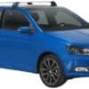Whispbar Dakdragers (Zilver) Skoda Fabia 5dr Hatch met Glad dak bouwjaar 2015 - e.v.|Complete set dakdragers