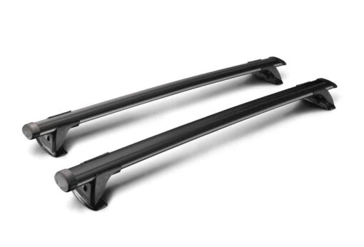 Whispbar Dakdragers (Black) Toyota Yaris 5dr Hatch met Glad dak bouwjaar 2011 - 2014|Complete set dakdragers