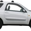 Whispbar Dakdragers Zwart Toyota Rav 4 3dr SUV met Vaste Bevestigingspunten bouwjaar 2000-2006 Complete set dakdragers