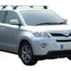 Whispbar Dakdragers Zwart Toyota Urban Cruiser 5dr MPV met Glad Dak bouwjaar 2009-e.v. Complete set dakdragers