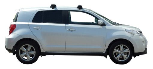 Whispbar Dakdragers Zwart Toyota Urban Cruiser 5dr MPV met Glad Dak bouwjaar 2009-e.v. Complete set dakdragers