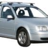 Whispbar Dakdragers Zwart Volkswagen Bora 4dr Sedan met Vaste Bevestigingspunten bouwjaar 1999-2005 Complete set dakdragers