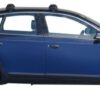 Whispbar Dakdragers Zwart Volkswagen Jetta 4dr Sedan met Glad Dak bouwjaar 2005-2010 Complete set dakdragers