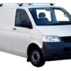 Whispbar Dakdragers Zwart Volkswagen Transporter T5 SWB 4dr Van met Vaste Bevestigingspunten bouwjaar 2003-2015 Complete set dakdragers